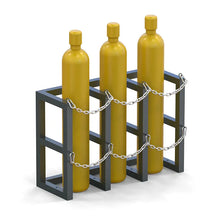 Load image into Gallery viewer, Gas Cylinder Barricade Rack (3x1)
