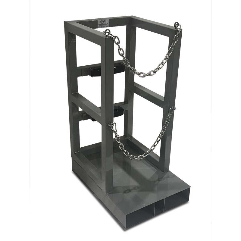 Gas cylinder pallet R2X2BPAL - side view